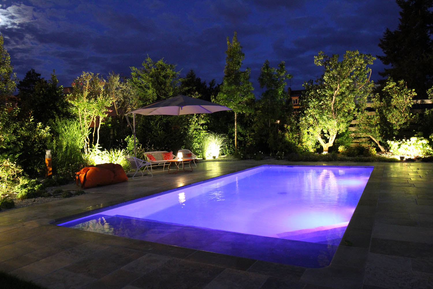 Eclairage jardin & piscine - Tremblais Créateur